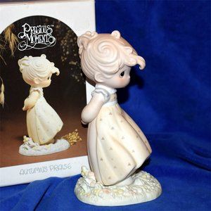 PRECIOUS MOMENTS AUTUMN'S PRAISE Four Seasons